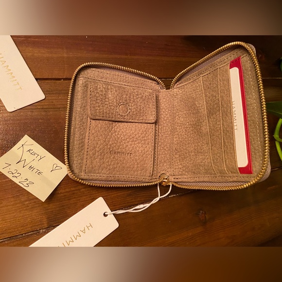 Hammitt Large Daniel and 5N wallet in Plume Moss Nubuck Leather SET!!! - Picture 6 of 7